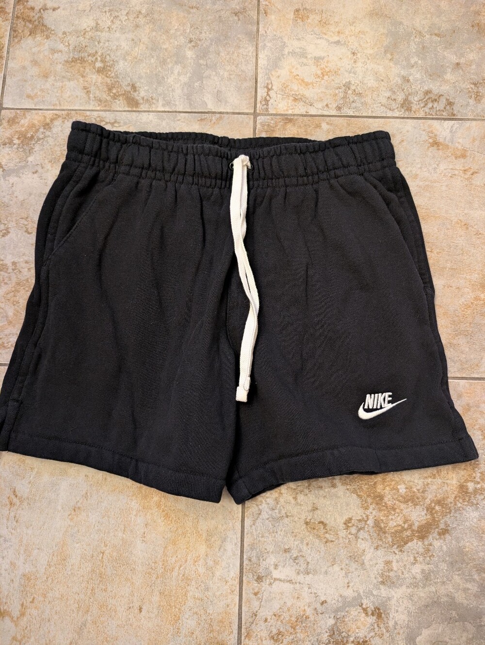 Nike Women's Sportswear Club Fleece Shorts in Black - Small
